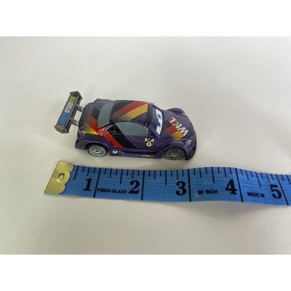 Disney Pixar Cars Max Schnell World Grand Prix Race Car Toy Vehicle Mattel - Picture 9 of 9